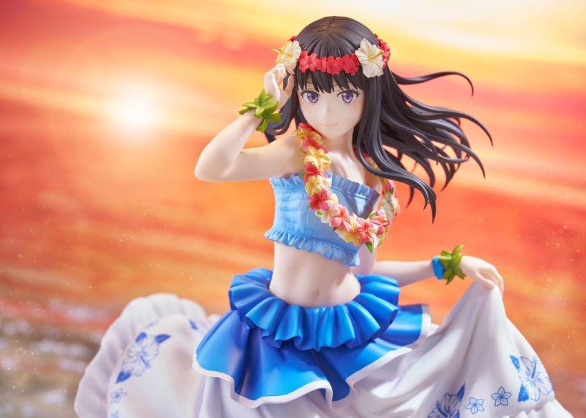 Figurine Lycoris Recoil - Takina Inoue - Ver. Hawaii - 1/7 - Claynel