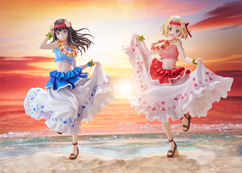 Figurine Lycoris Recoil - Takina Inoue - Ver. Hawaii - 1/7 - Claynel