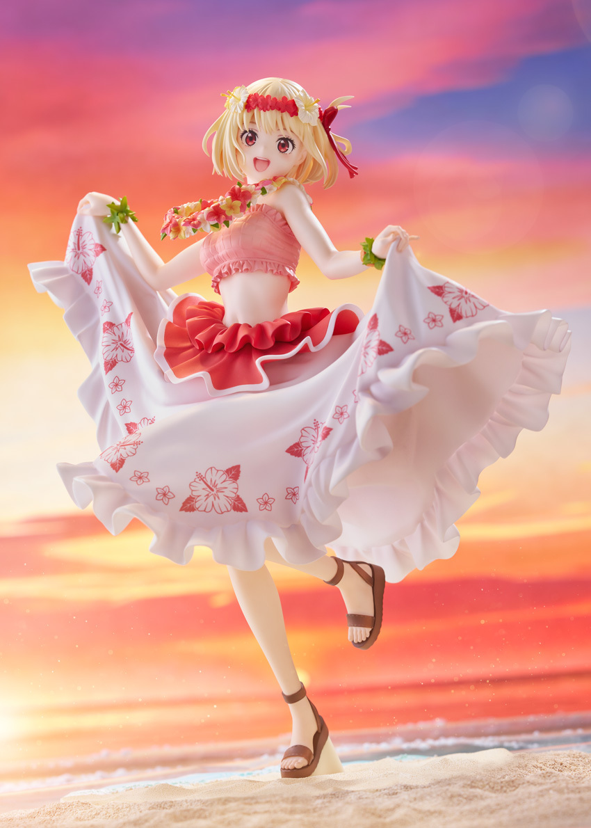 Figurine Lycoris Recoil - Chisato Nishikigi - Ver. Hawaii - 1/7 - Claynel
