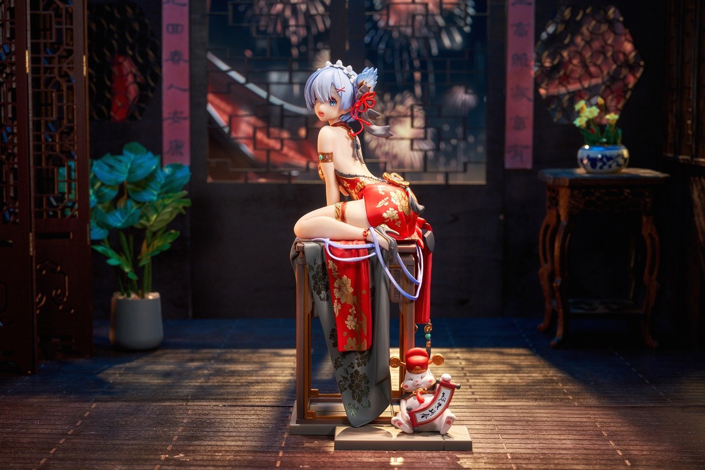 Figurine Re:Zero kara Hajimeru Isekai Seikatsu - Rem - Ver. Elegant Beauty 2024 New Year - 1/7 - KDcolle - Kadokawa