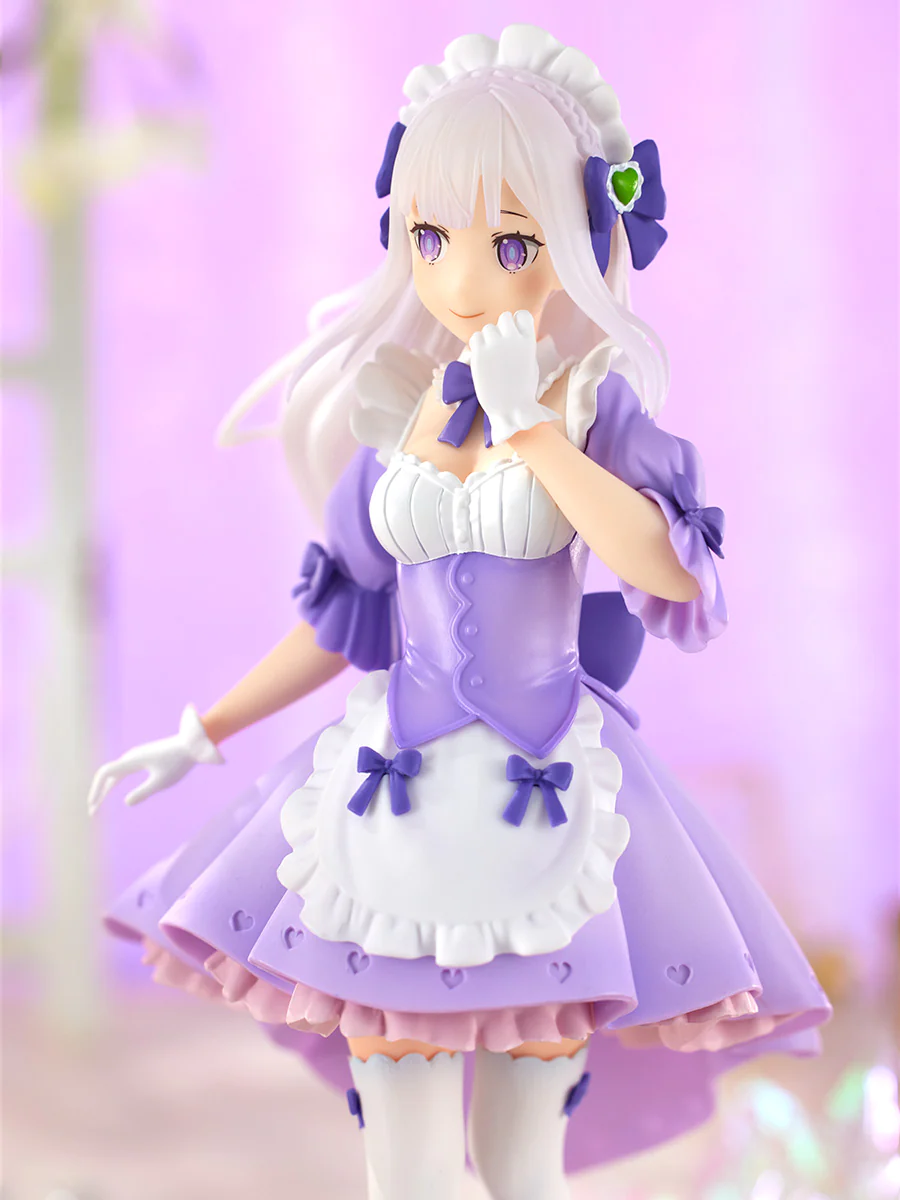 Figurine Re:Zero kara Hajimeru Isekai Seikatsu - Emilia - Ver. Yumekawa Maid - Tenitol - FuRyu