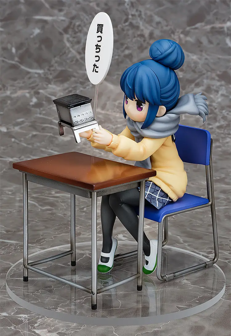 Figurine Yuru Camp - Rin Shima - Ver. Look What I Bought - 1/7 - KLOCKWORX