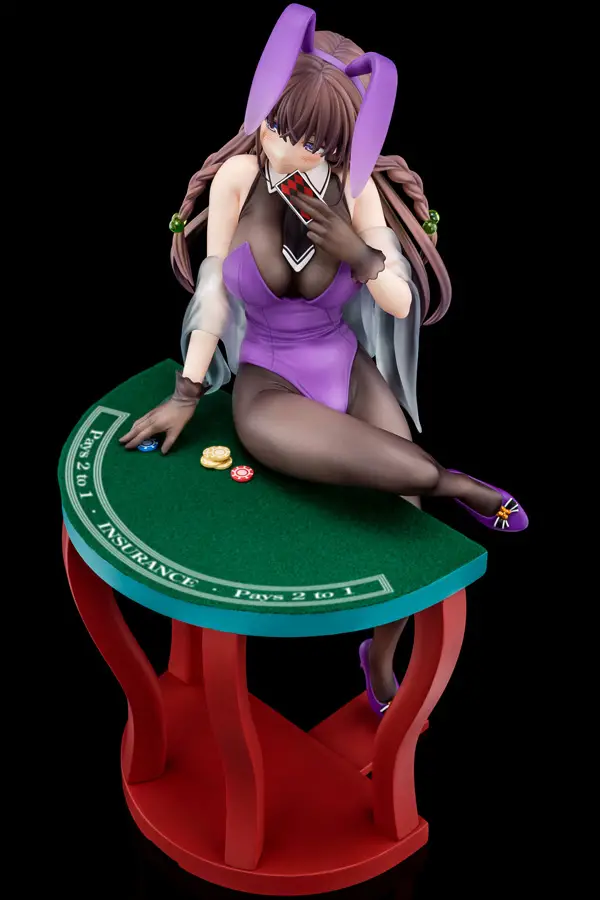 Figurine The Demon Sword Master of Excalibur Academy - Elfiné Phillet - Ver. Flower's Purple Bunny - 1/6 - Hakoiri Musume