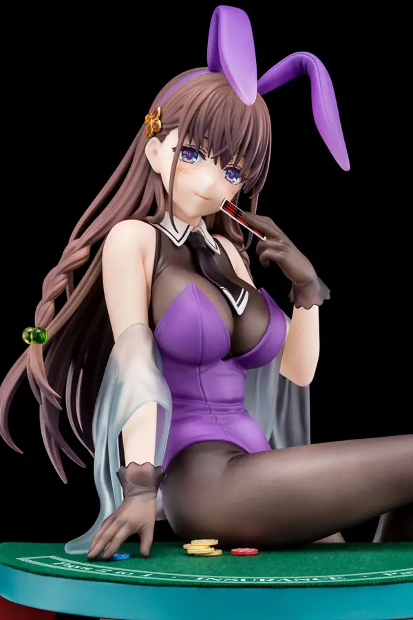 Figurine The Demon Sword Master of Excalibur Academy - Elfiné Phillet - Ver. Flower's Purple Bunny - 1/6 - Hakoiri Musume