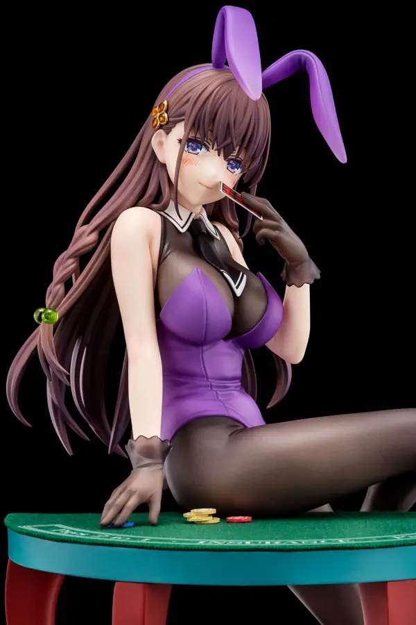 Figurine The Demon Sword Master of Excalibur Academy - Elfiné Phillet - Ver. Flower's Purple Bunny - 1/6 - Hakoiri Musume