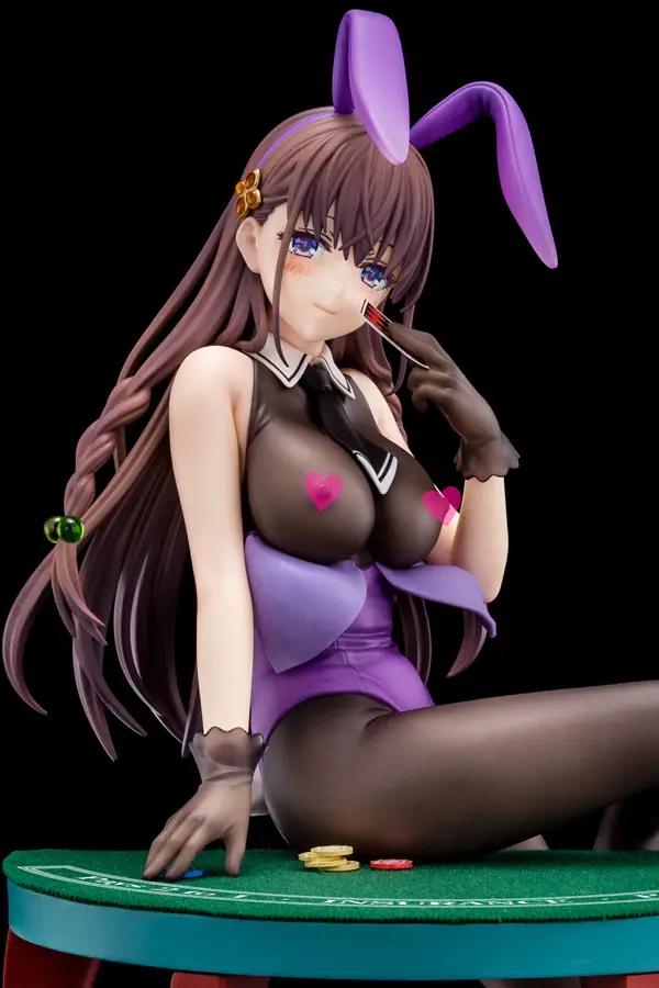 Figurine The Demon Sword Master of Excalibur Academy - Elfiné Phillet - Ver. Flower's Purple Bunny - 1/6 - Hakoiri Musume