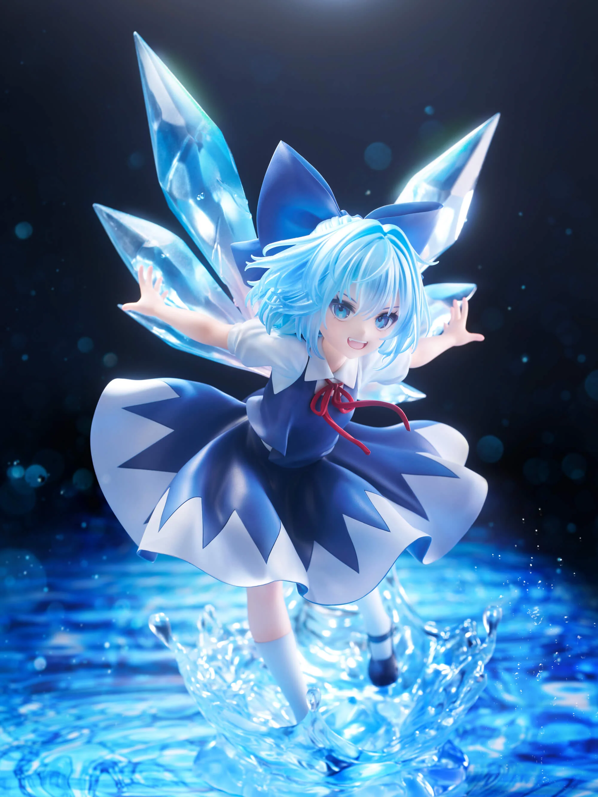 Figurine Touhou Project - Cirno - Ver. Illustration by Uuzan - 1/7 - F:Nex - FuRyu