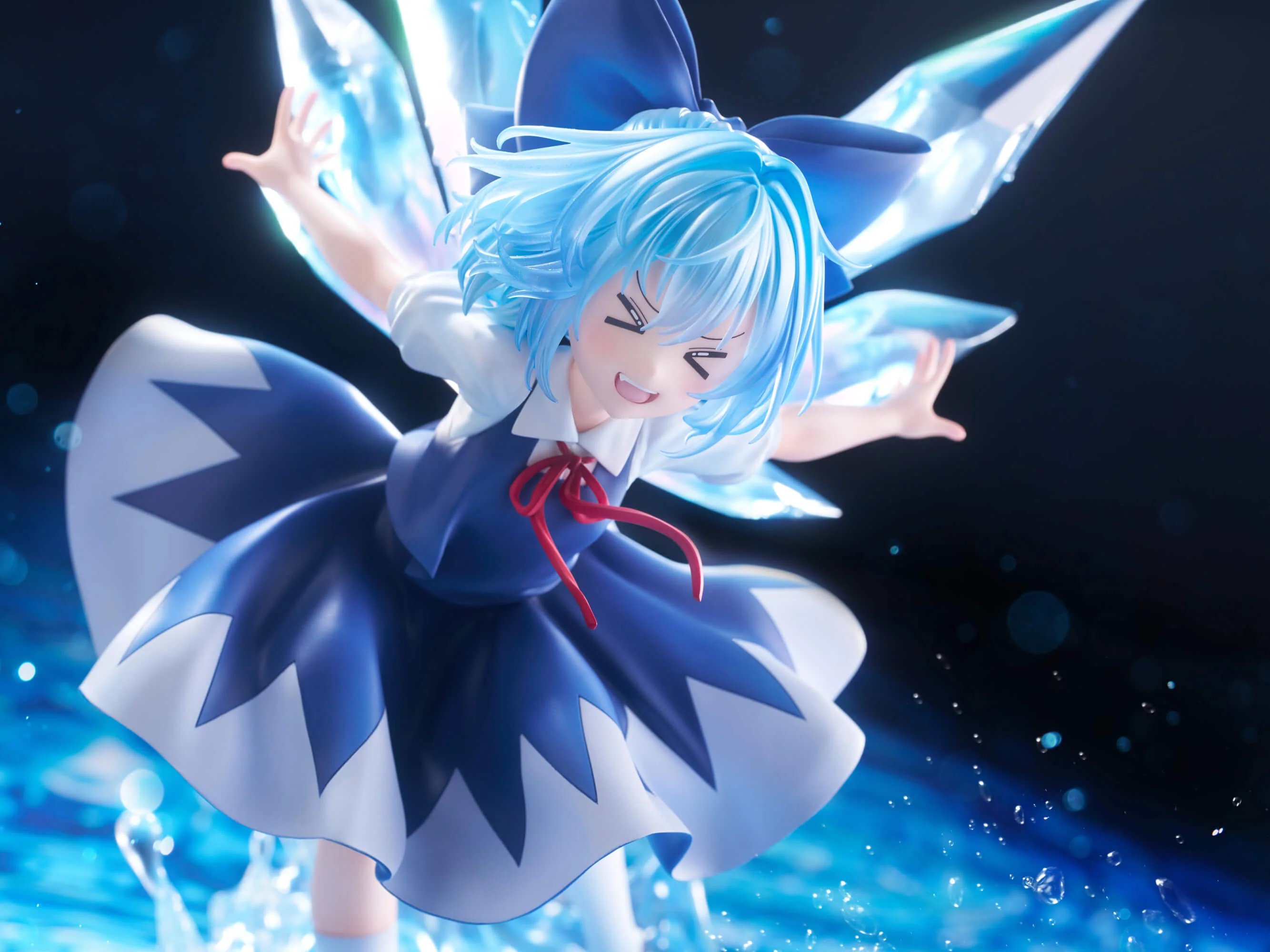 Figurine Touhou Project - Cirno - Ver. Illustration by Uuzan - 1/7 - F:Nex - FuRyu