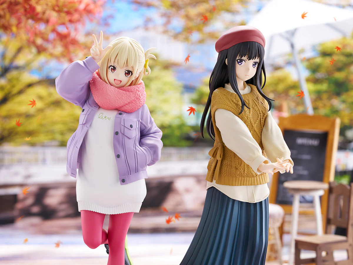 Figurine Lycoris Recoil - Takina Inoue et Chisato Nishikigi - Tenitol - FuRyu