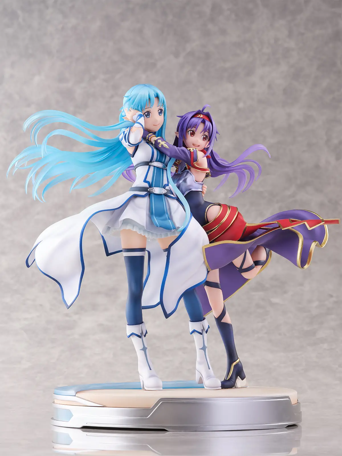 Figurine Sword Art Online - Asuna et Yuuki - Ver. Ending - 1/7 - Shibuya Scramble Figure - Alpha Satellite/eStream
