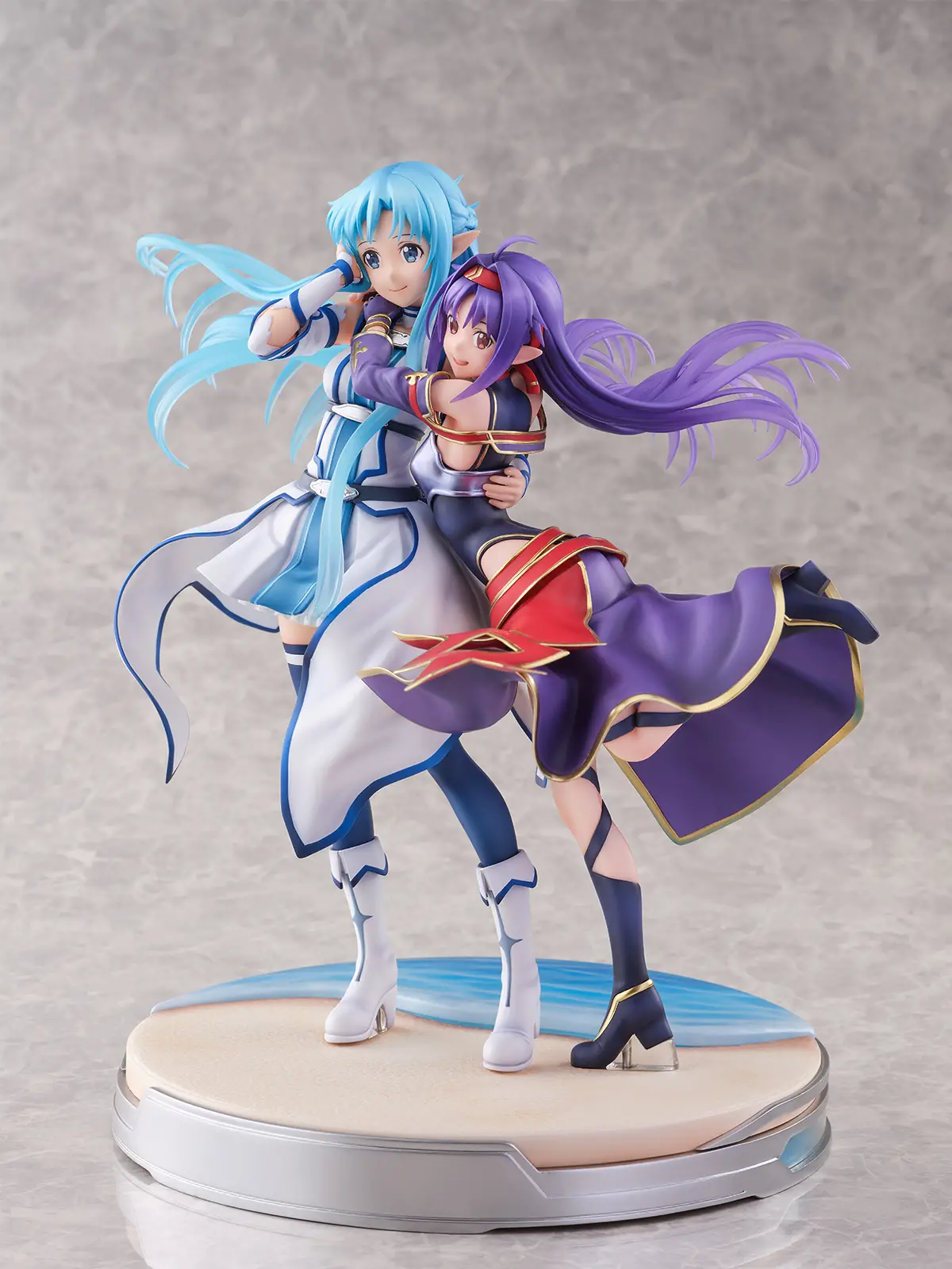 Figurine Sword Art Online - Asuna et Yuuki - Ver. Ending - 1/7 - Shibuya Scramble Figure - Alpha Satellite/eStream