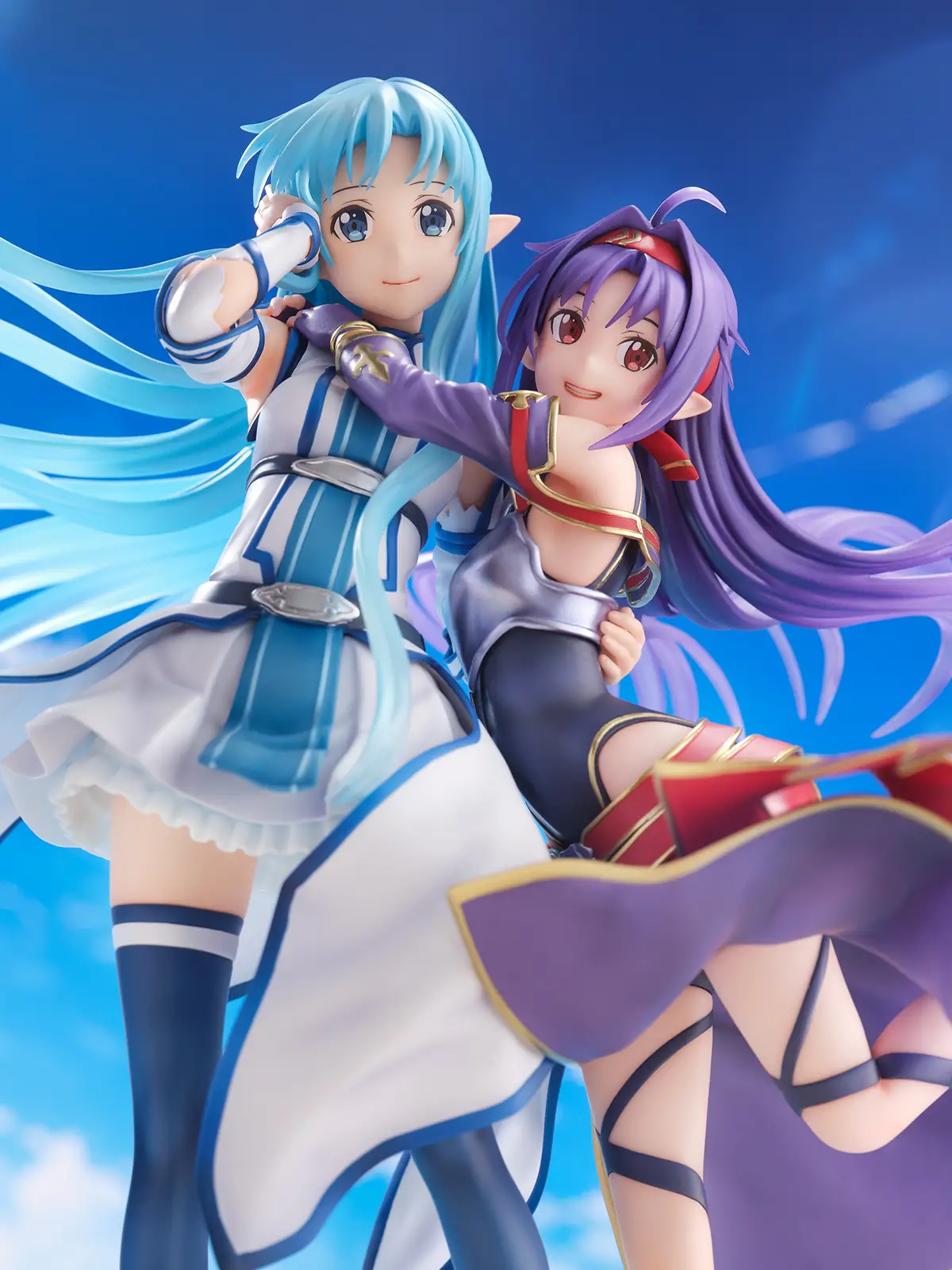 Figurine Sword Art Online - Asuna et Yuuki - Ver. Ending - 1/7 - Shibuya Scramble Figure - Alpha Satellite/eStream