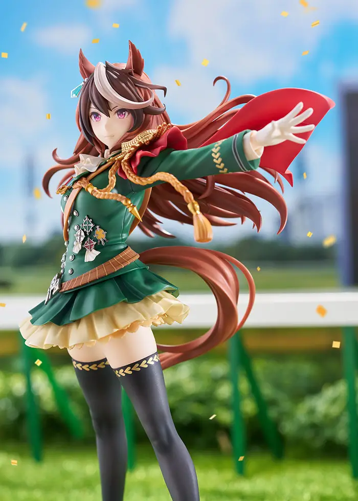 Figurine Uma Musume: Pretty Derby - Symboli Rudolf - Ver. Race Costume - 1/7 - Claynel