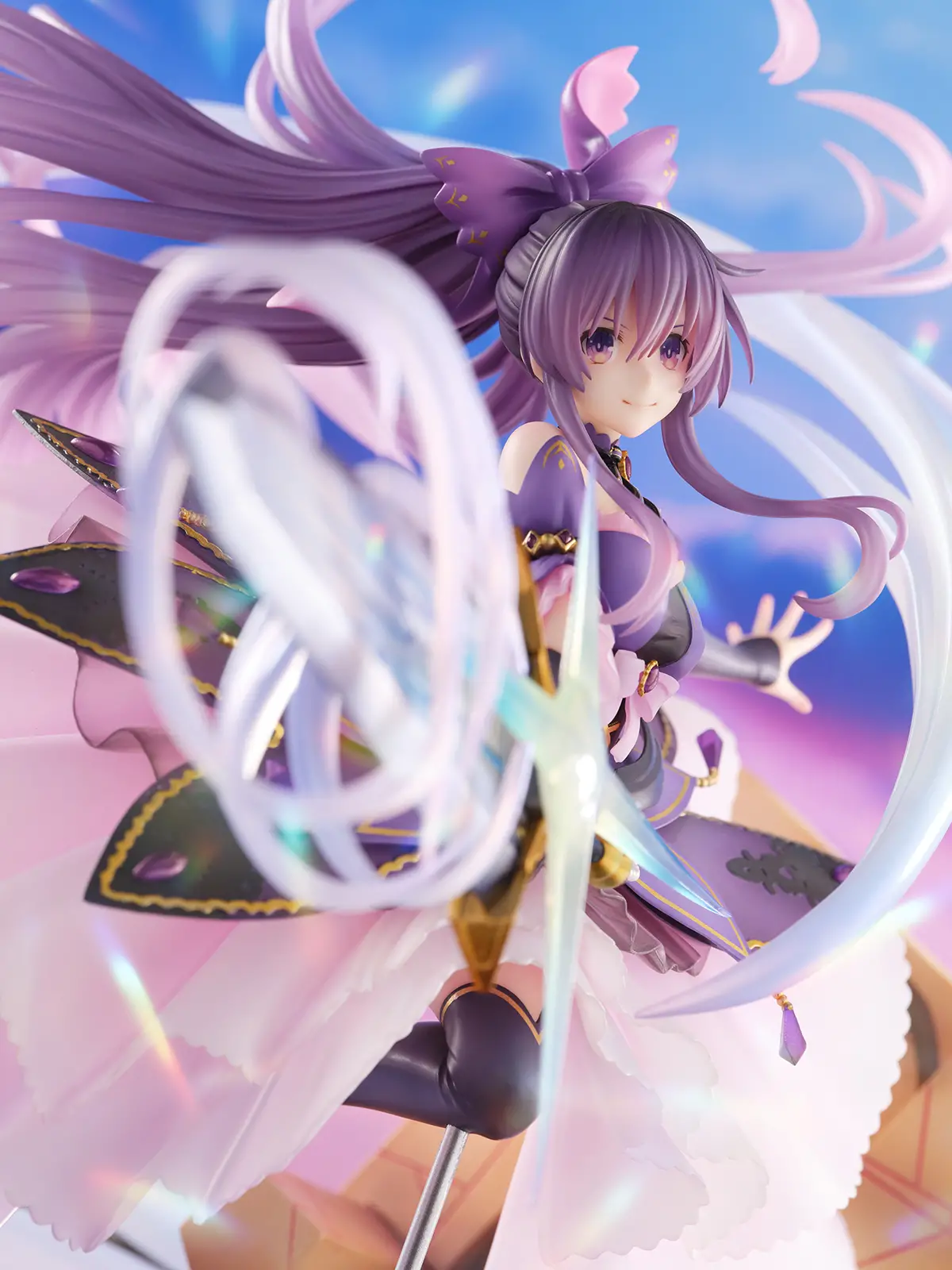 Figurine Date A Live - Tohka Yatogami - Ver. Princess Amethyst Dress - 1/7 - Shibuya Scramble Figure - Alpha Satellite/eStream