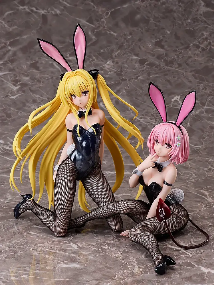 Figurine To LOVE Ru Darkness - Golden Darkness et Momo Belia Deviluke - Ver. Bunny - 1/6 - B-Style – FREEing