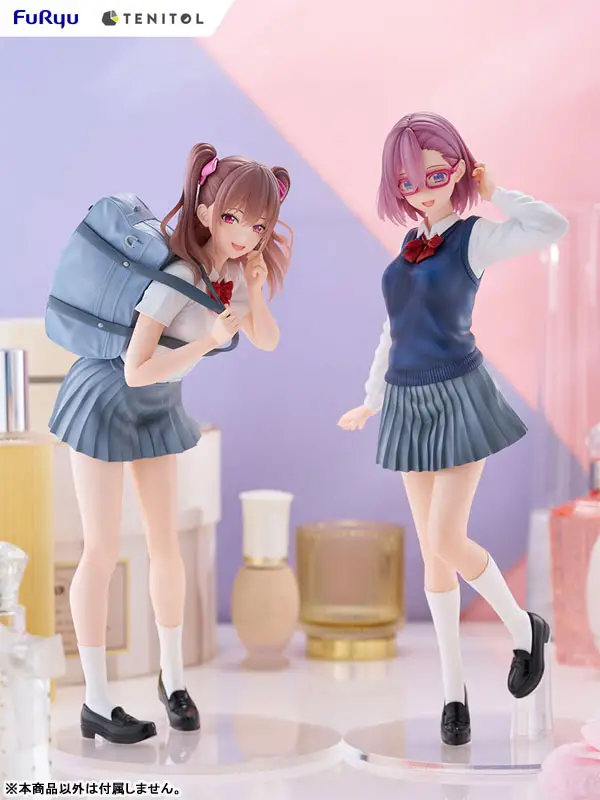 Figurine 2.5 Dimensional Seduction - Mikari Tachibana - Tenitol - FuRyu et Figurine 2.5 Dimensional Seduction - Lilysa Amano - Tenitol - FuRyu