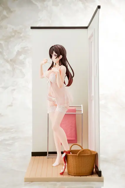 Figurine Rent a Girlfriend - Chizuru Mizuhara - Ver. See-through Lingerie Angel White - 1/6 - Hakoiri Musume