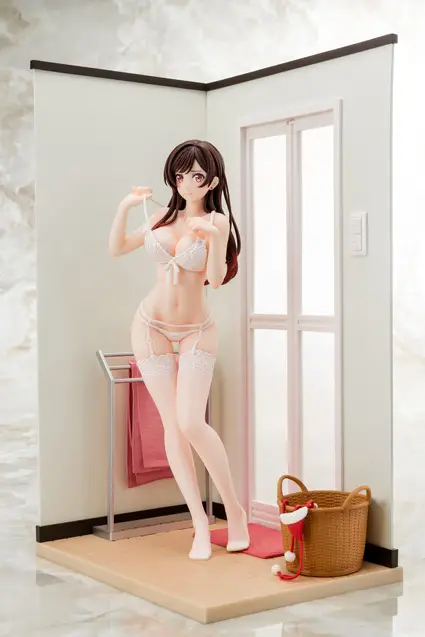 Figurine Rent a Girlfriend - Chizuru Mizuhara - Ver. See-through Lingerie Angel White - 1/6 - Hakoiri Musume