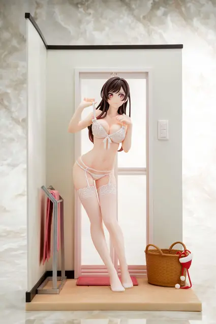 Figurine Rent a Girlfriend - Chizuru Mizuhara - Ver. See-through Lingerie Angel White - 1/6 - Hakoiri Musume