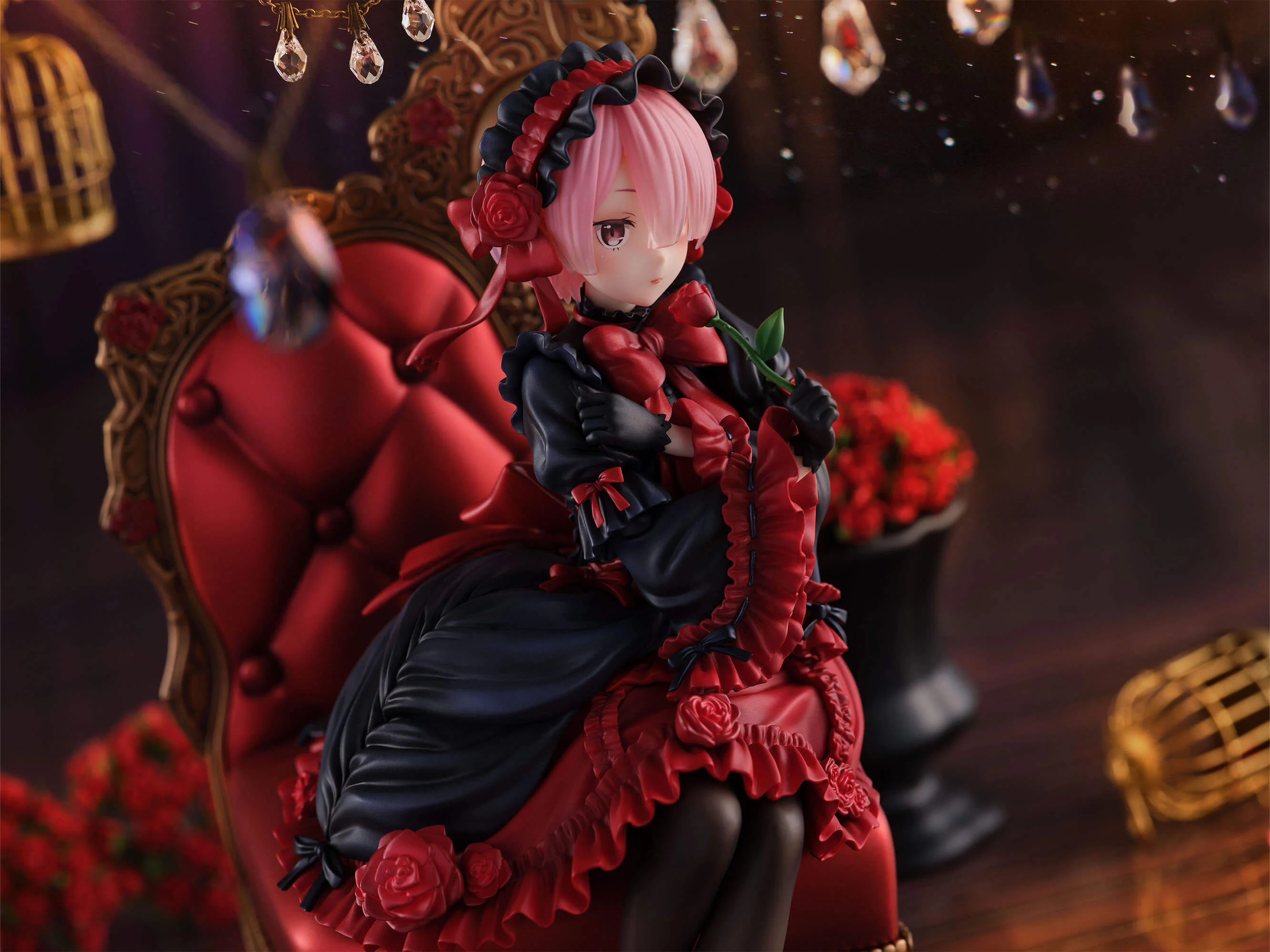 Figurine Re:Zero kara Hajimeru Isekai Seikatsu - Ram - Ver. Gothic - F:Nex - FuRyu