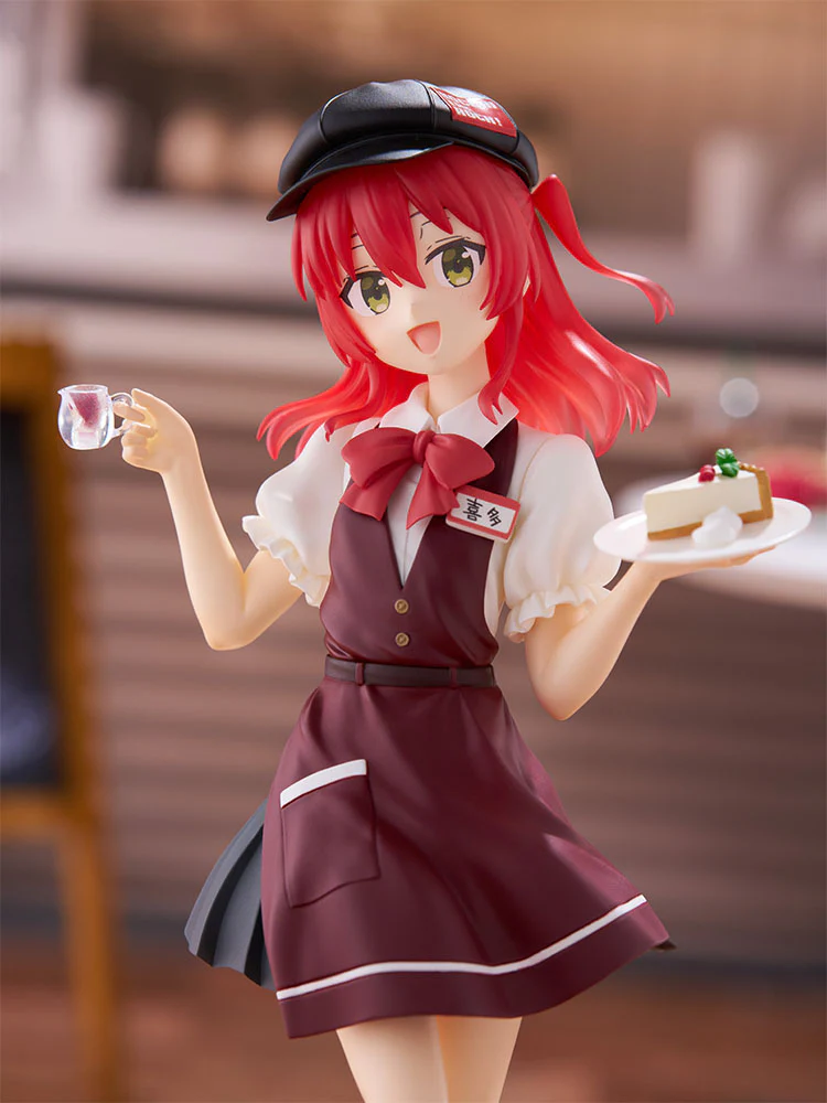Figurine Bocchi the Rock! - Ikuyo Kita - Ver. Cafe Style - Tenitol - FuRyu