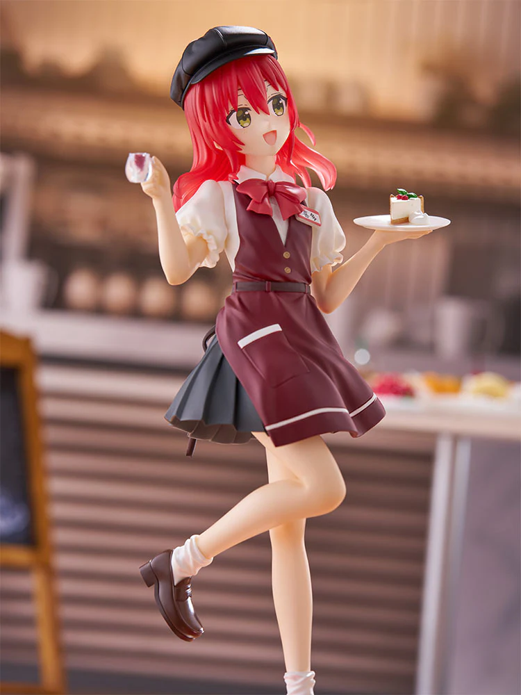 Figurine Bocchi the Rock! - Ikuyo Kita - Ver. Cafe Style - Tenitol - FuRyu