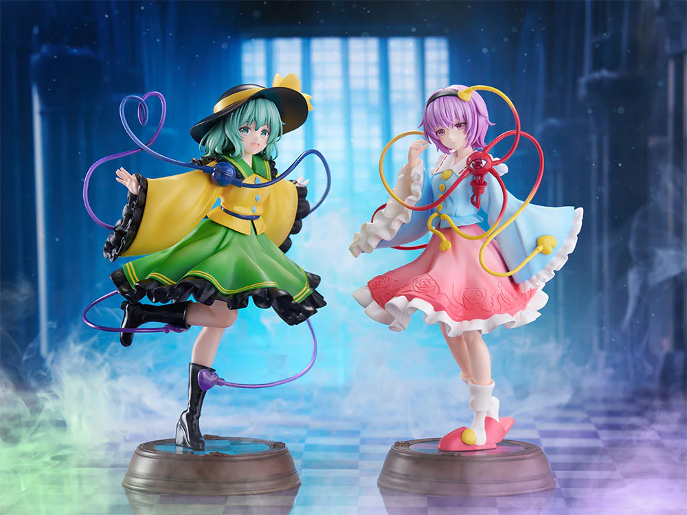 Figurine Touhou Project - Koishi Komeiji et Satori Komeiji - Tenitol - FuRyu