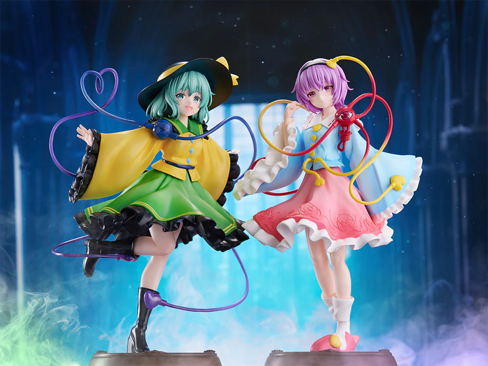 Figurine Touhou Project - Koishi Komeiji et Satori Komeiji - Tenitol - FuRyu