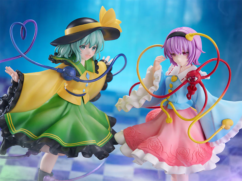 Figurine Touhou Project - Koishi Komeiji et Satori Komeiji - Tenitol - FuRyu