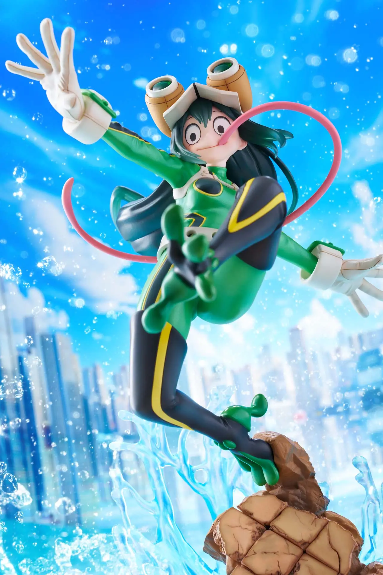 Figurine Boku no Hero Academia - Tsuyu Asui - Ver. Frog - 1/7 - Spiritale