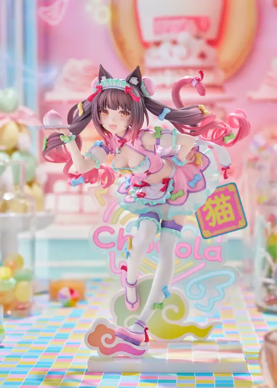 Figurine Nekopara - Chocola - Ver. Dreamy China Maid - 1/7 - Claynel
