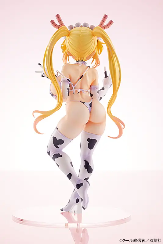 Figurine Miss Kobayashi's Dragon Maid - Tohru - Ver. Cow Pattern Swimsuit - 1/7 - Amakuni