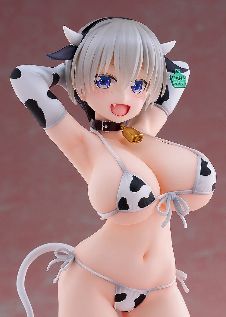 Figurine Uzaki-chan wa Asobitai! - Uzaki Hana - Ver. Cow Pattern Bikini - 1/7 - Dream Tech - Wave