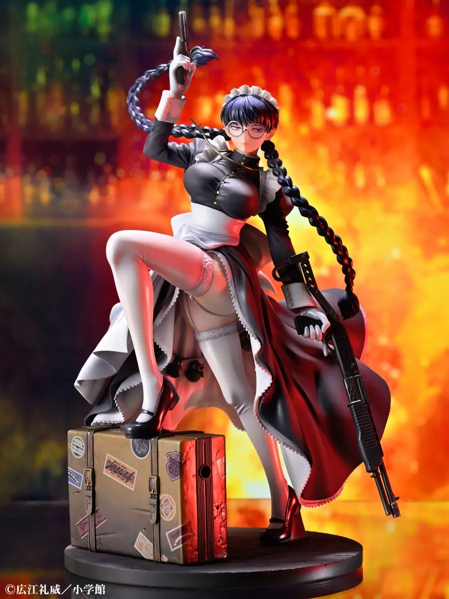 Figurine BLACK LAGOON - Roberta - Ver. Maid of Nightmares - 1/7 - Medicos Entertainment