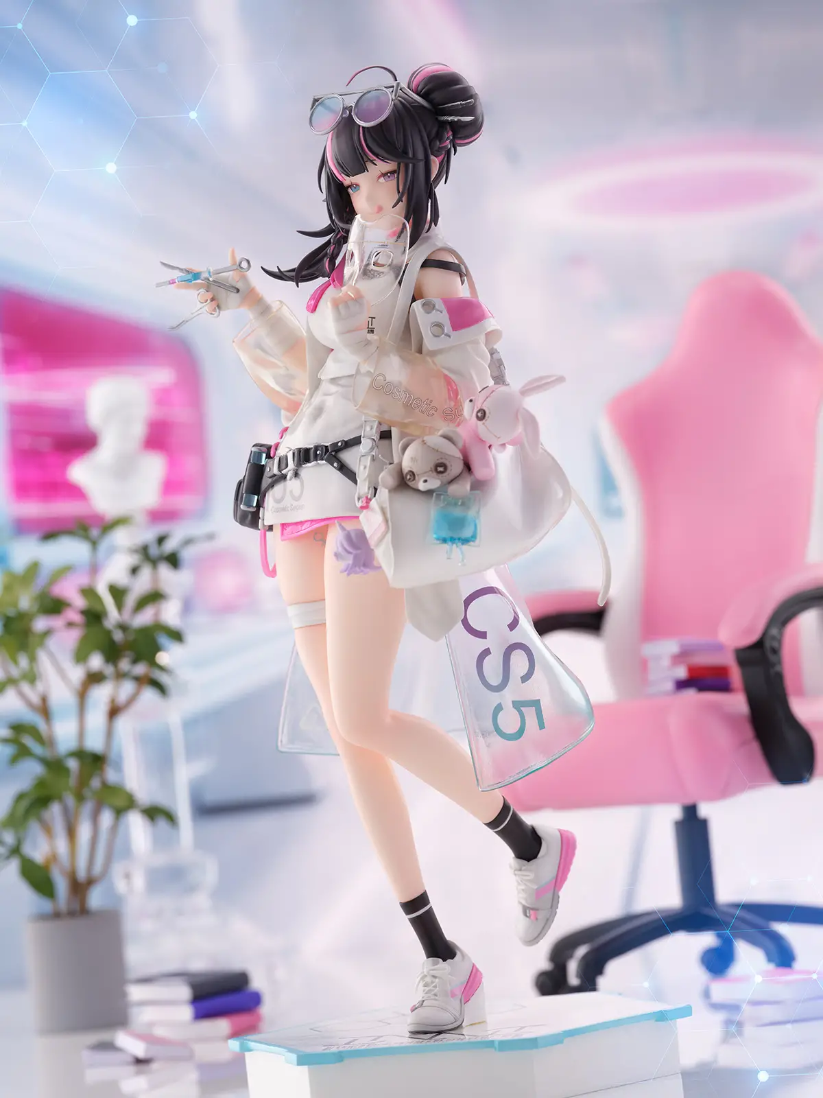 Figurine Girls' Frontline: Neural Cloud - Vee- 1/7 - Shibuya Scramble Figure - Alpha Satellite/eStream