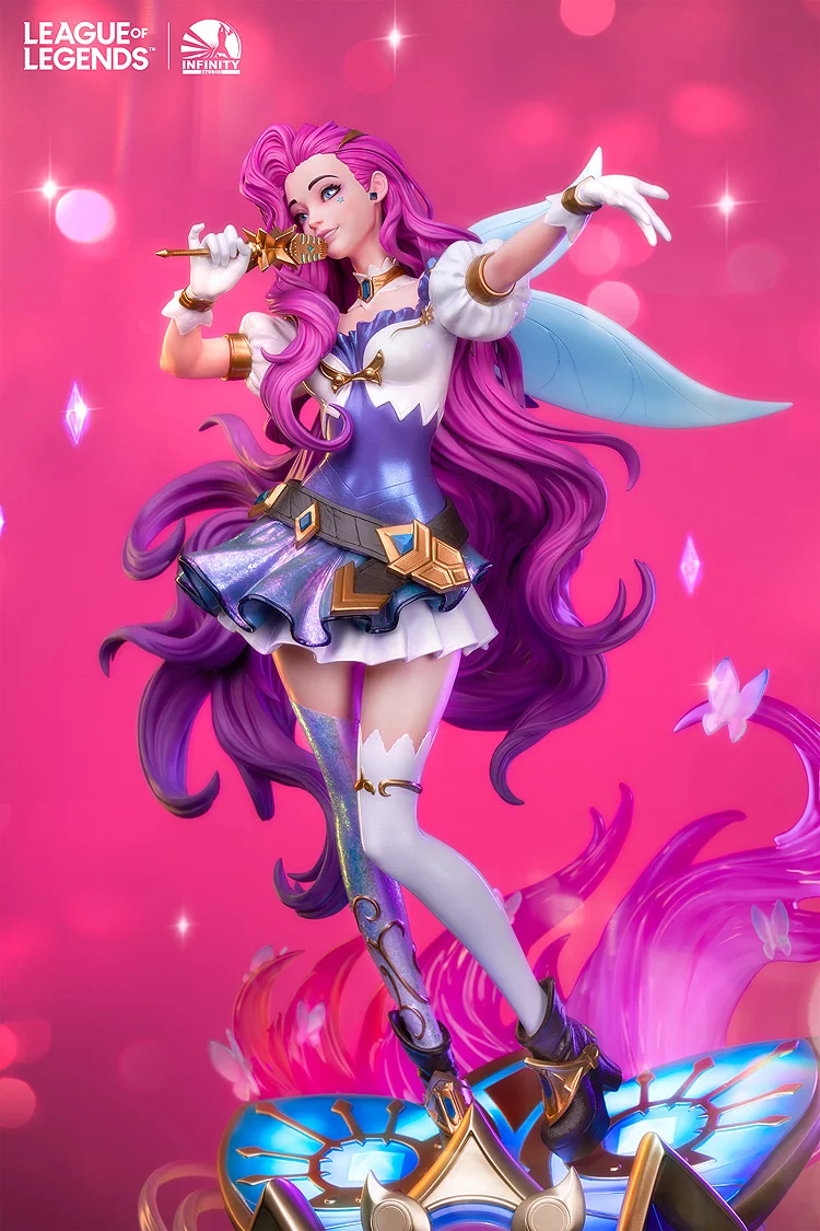 Figurine League of Legends - Seraphine - Ver. The Starry-Eyed Songstress - 1/4 - Infinity Studio