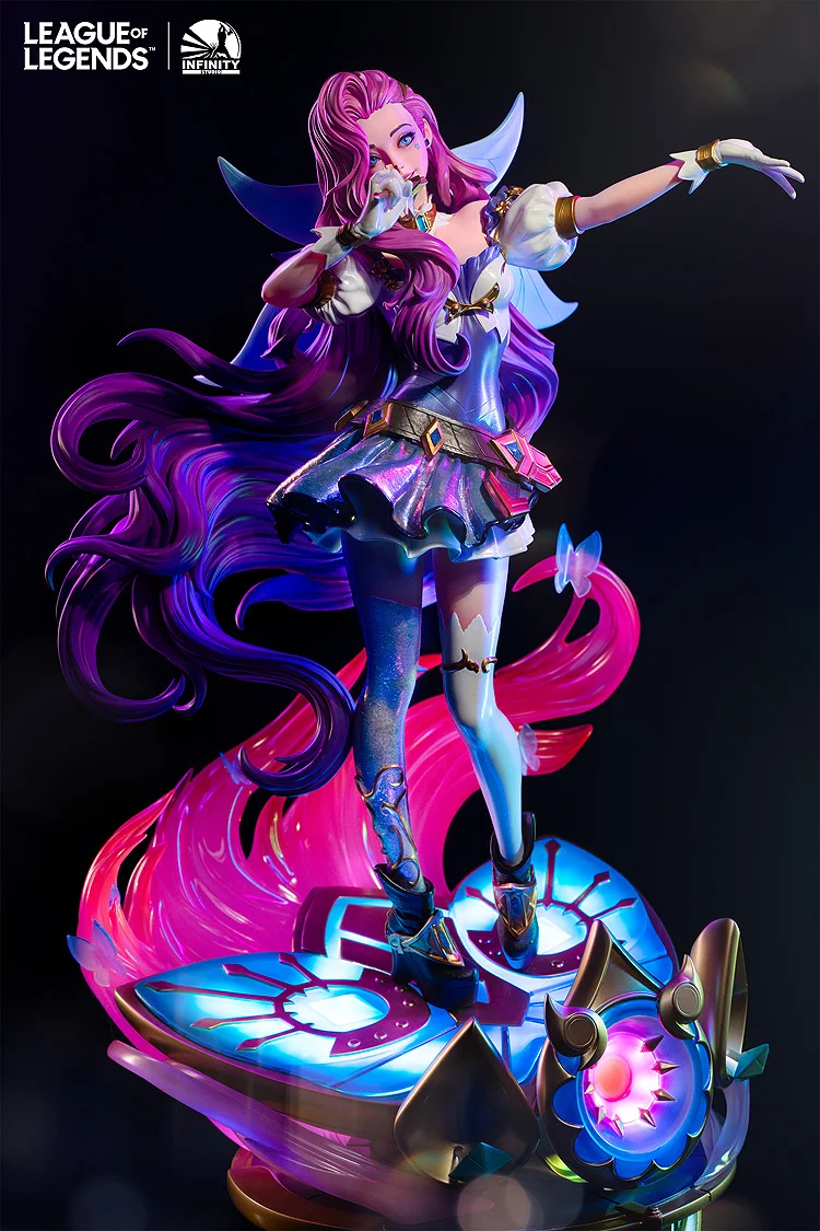 Figurine League of Legends - Seraphine - Ver. The Starry-Eyed Songstress - 1/4 - Infinity Studio