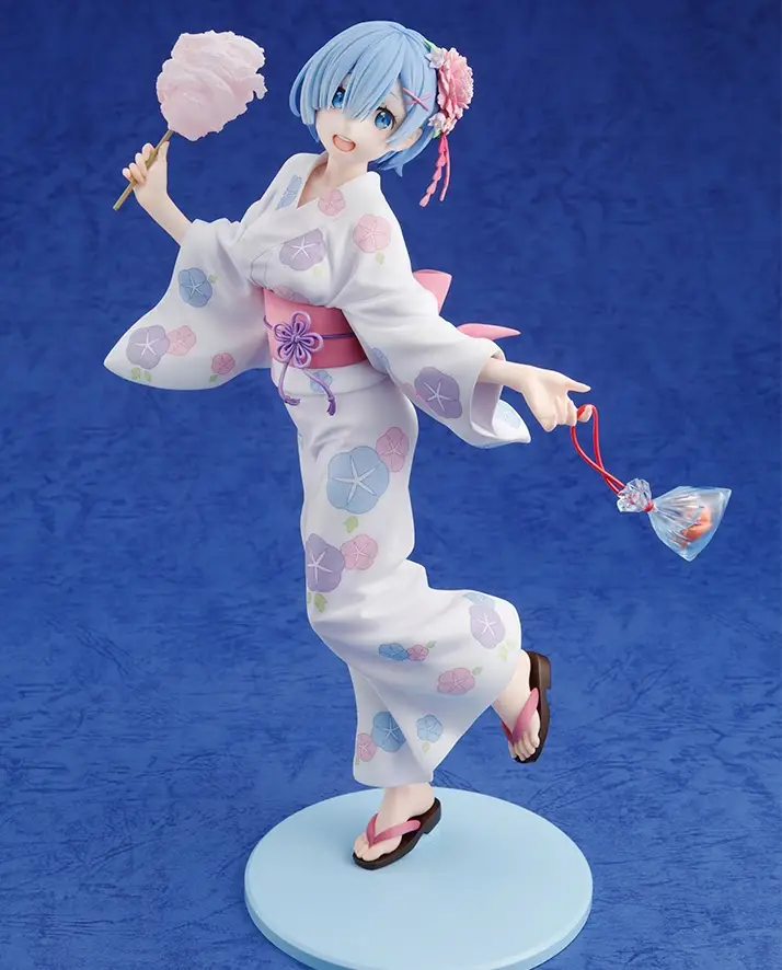 Figurine Re:Zero kara Hajimeru Isekai Seikatsu - Rem - Ver. Yukata - 1/7 - KDcolle - Kadokawa