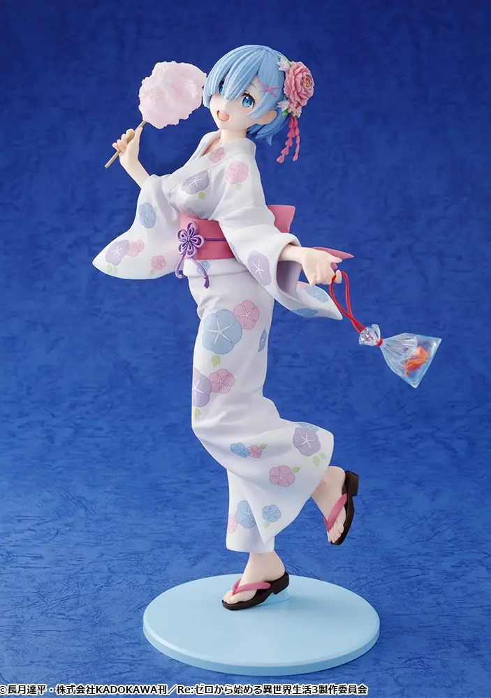 Figurine Re:Zero kara Hajimeru Isekai Seikatsu - Rem - Ver. Yukata - 1/7 - KDcolle - Kadokawa