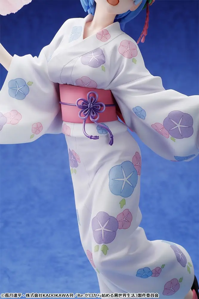 Figurine Re:Zero kara Hajimeru Isekai Seikatsu - Rem - Ver. Yukata - 1/7 - KDcolle - Kadokawa