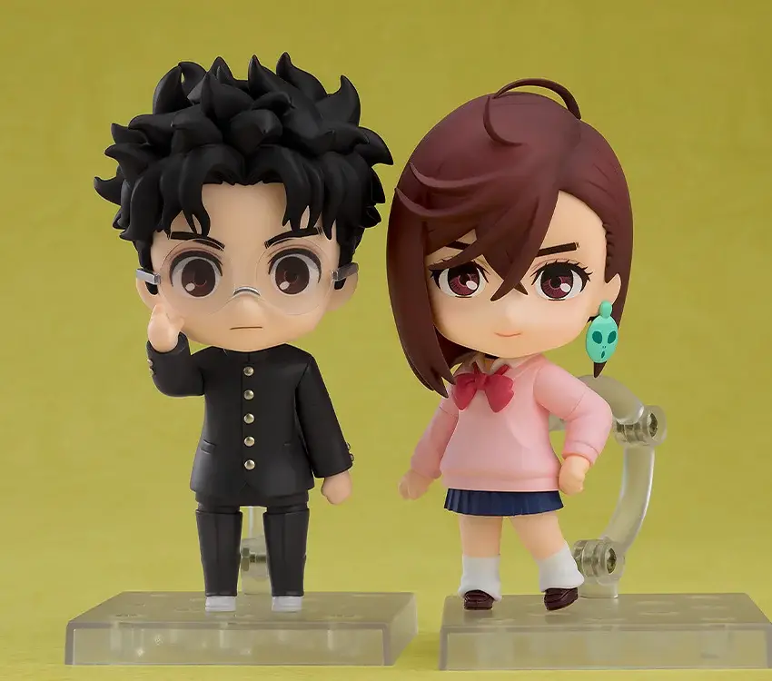 Figurine Dandadan - Takakura Ken (Okarun) et Momo Ayase - Nendoroid - Good Smile Company