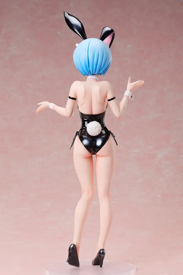 Figurine Re:Zero kara Hajimeru Isekai Seikatsu - Rem - Ver. Bare Leg Bunny 2nd - 1/4 - B-Style - FREEing