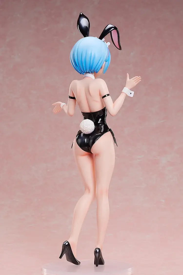 Figurine Re:Zero kara Hajimeru Isekai Seikatsu - Rem - Ver. Bare Leg Bunny 2nd - 1/4 - B-Style - FREEing