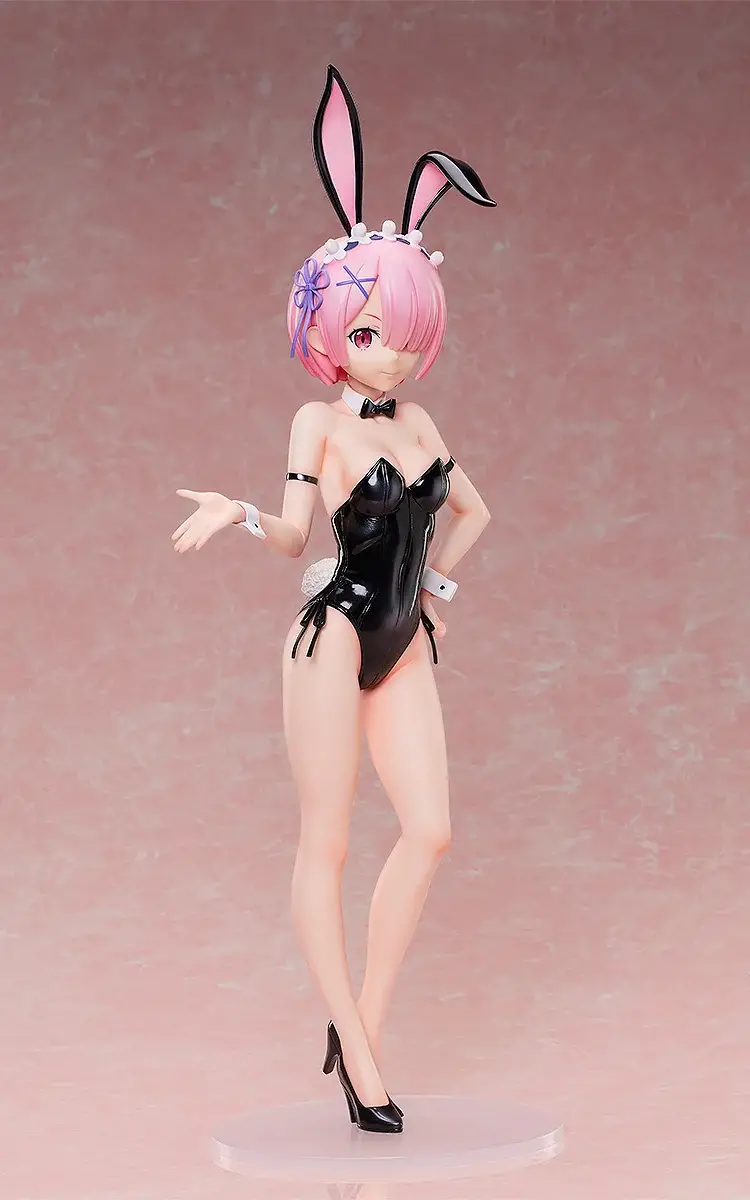 Figurine Re:Zero kara Hajimeru Isekai Seikatsu - Ram - Ver. Bare Leg Bunny 2nd - 1/4 - B-Style - FREEing