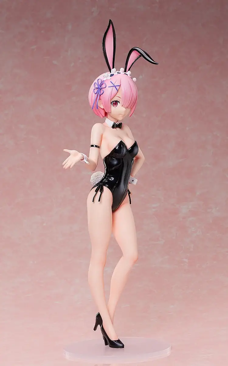 Figurine Re:Zero kara Hajimeru Isekai Seikatsu - Ram - Ver. Bare Leg Bunny 2nd - 1/4 - B-Style - FREEing