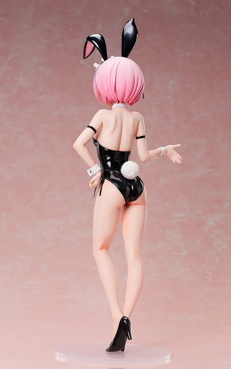 Figurine Re:Zero kara Hajimeru Isekai Seikatsu - Ram - Ver. Bare Leg Bunny 2nd - 1/4 - B-Style - FREEing