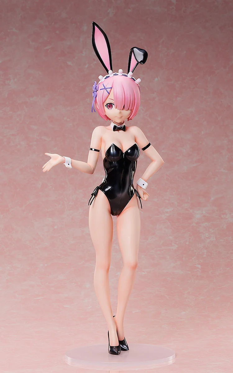 Figurine Re:Zero kara Hajimeru Isekai Seikatsu - Ram - Ver. Bare Leg Bunny 2nd - 1/4 - B-Style - FREEing