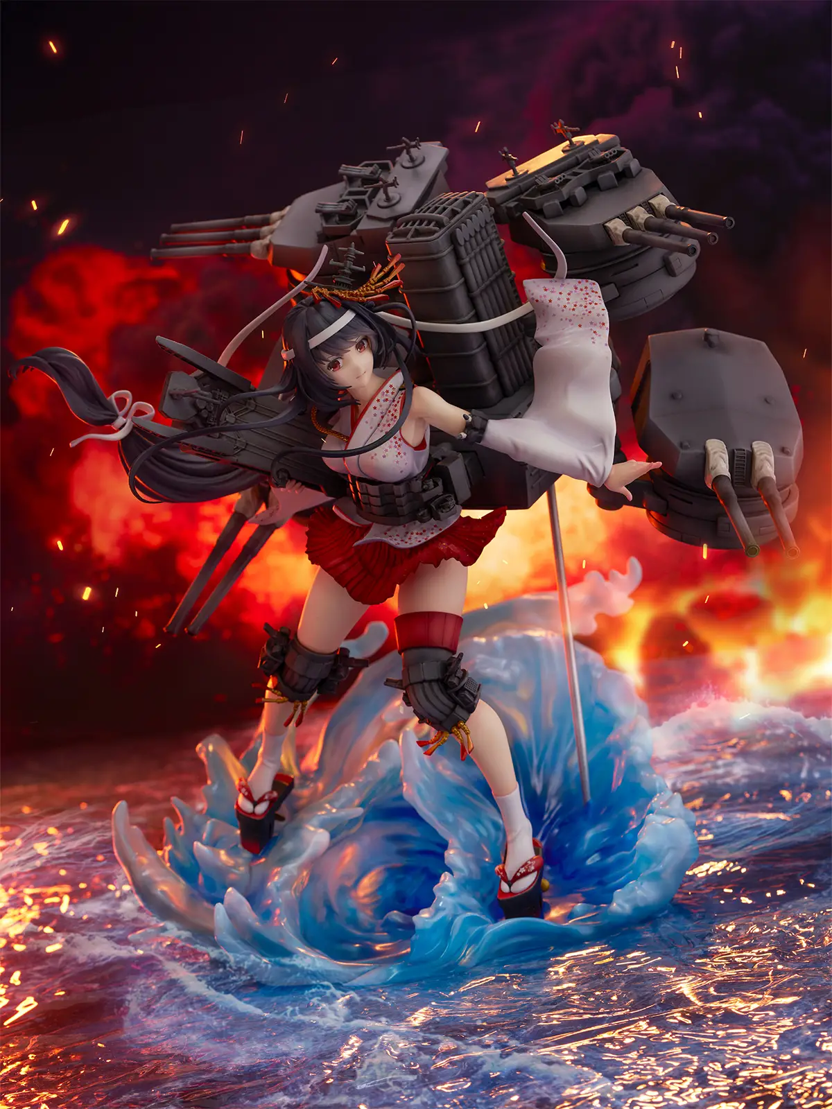 Figurine Kantai Collection - Fusou - Ver. Kai Ni - 1/7 - Shibuya Scramble Figure - Alpha Satellite/eStream