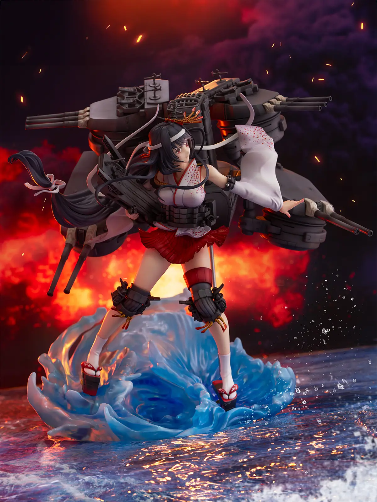 Figurine Kantai Collection - Fusou - Ver. Kai Ni - 1/7 - Shibuya Scramble Figure - Alpha Satellite/eStream