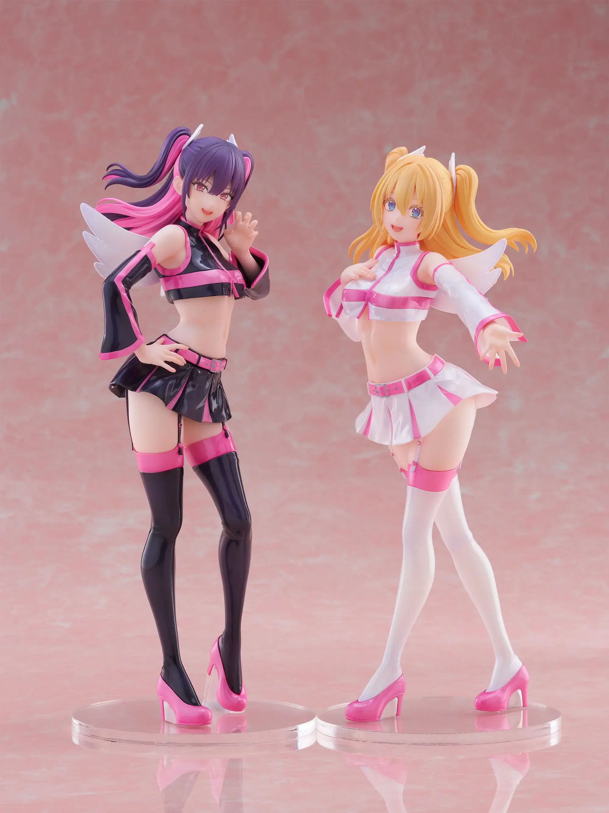 Figurine 2.5 Dimensional Seduction - Mikari Tachibana et  Lilysa Amano - Ver. Miriella Angel Airborne Corps et Ver. Liliel Angel Airborne Corps - 1/7 - F:Nex - FuRyu